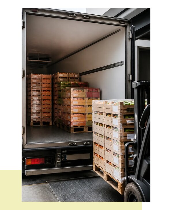 Перевозка сельхозпродукции на паллетах с доставкой в Полевскую